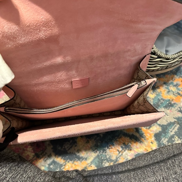 Gucci Dionysus GG Canvas Chain Shoulder Bag with Crystals - Picture 4 of 6